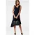 Forever New Cynthia Draped Dress Navy