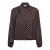&Co Woman blouse met stippen – donkerbruin