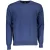 La Martina Blauw Katoenen Heren Trui