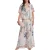 Ted Baker Dames/Dames Blouse met Engelenmouwen van Sheer Fabric (Roze)