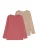 MINYMO Shirt  beige / lichtrood