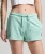 Organic Cotton Vintage Logo Jersey Shorts Groen
