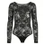 Damesbodysuit met lange mouwen in kant Urban Classics
