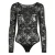 Damesbodysuit met lange mouwen in kant Urban Classics