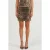 Leopardprint Mini Rok met Pailletten