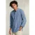 River Woods Slim Fit Shirt Blue Denim