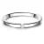 Glanzstücke München Ring  zilver / transparant