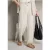 Street One Studio Dames Linnen broek met rechte pijpen in Beige