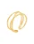 Heideman Ring ‘Pompy’  goud
