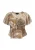 Faina Blouse Dames beige wit