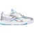 Reebok Dames/Dames BB 4000 II Metallic Leren Trainers (Zilver)