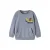 NAME IT MINI sweater met print – lichtblauw