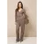 Lofty Manner straight leg broek – taupe