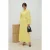 Trendyol Modest Dames Geel Effen Maxi Lang Stijlvol/Avond Skater Modest Avond Jurken