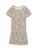 TOM TAILOR Jurk  beige / lichtbruin / zwart