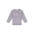 Babyface rechtvallende gestreepte longsleeve – lila