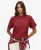 Athletic Essentials T-shirt met Losse Pasvorm Red