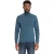 No Excess Pullover turtle neck melange shadow blue