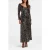 Forever New Sequin Dressi Cut Out Back Mid Black