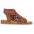 Blowfish Malibu Dames Cognac Bruine Weefsel Micro Wedge Sandals – Anuella