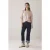 Summum Woman Batwing Boxy Top Metallic Sweat Fluid Rose Smoke