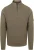 Petrol Half Zip Pullover Structure Olive
