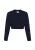 MYMO Gebreid vest  donkerblauw