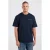 America Today relaxed fit T-shirt met backprint – donkerblauw