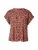 PIECES Blouse ‘PCVIBE’  kreeft / zwart / wit