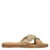 Manfield suède slippers beige