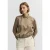Bugatti Damen Blouse van viscose met grafische print en overhemdkraag