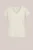 WE Fashion – Dames jersey T-shirt – Regular fit – Beige – LENZING™ ECOVERO™ viscose –