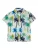 KOROSHI Overhemd  navy / aqua / olijfgroen / wit