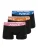 NIKE Underwear Boxershorts  blauw / donkeroranje / zwart / wit