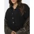 ONLY CARMAKOMA blousejurk met ceintuur zwart