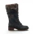 Mustang Dames Navy mid-kuit nepbont wintergevechtslaarzen – M0082003