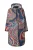 LAURASØN Tussenjas  donkerblauw / lila / oranje / rood