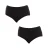 Pack van 2 Dames Hoge Taille Bamboe Onderbroeken Q906