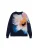 Desigual Sweatshirt  marine / azuur / oranje / framboos