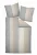 JANINE Dekbedovertrek  beige / grijs / wit