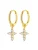 Hey Happiness Oorbellen ‘Faith Whisper’  goud