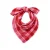 FRNCH geruit sjaaltje Koko roze/rood