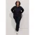Zizzi high waist straight leg jeans Plus Size – donkerblauw