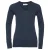 Russell Collection Dames/Dames Sweatshirt Katoen Acryl V Hals (Franse marine)