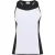 Head Tanktop met kleurblokken voor dames (Wit, Zwart)
