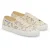 Superga 3750 Seashells Print Katoenen Dames Beige Sneakers