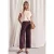 Broek met High Waist en Wide Leg pijpen in een Loose Fit pasvorm