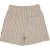 QPI Mini regular gestreepte casual short zand