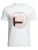 Ombre Shirt  rosa / zwart / wit