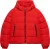 Superdry & Co Pufferjas Sport met Capuchon  Rood dames